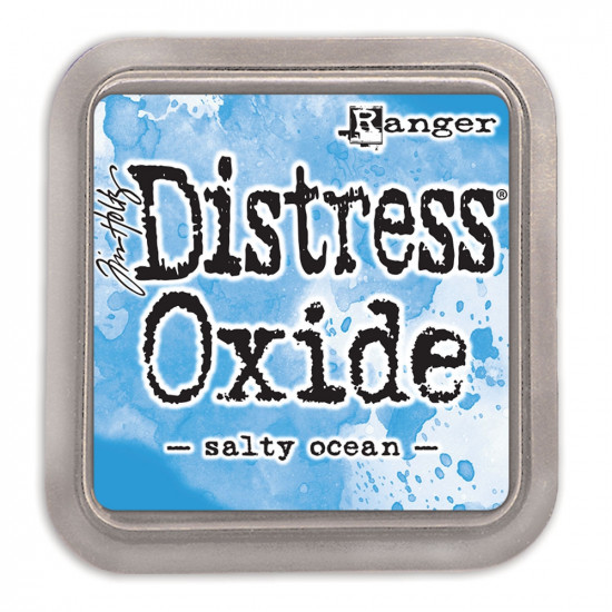 Distress Oxide Ink Pad - Tim Holtz - couleur «Salty Ocean»